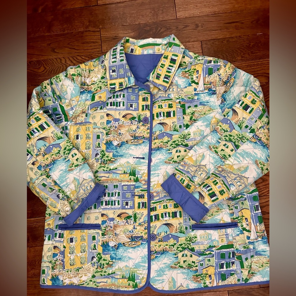 Reversible Quilt Jacket LARGE